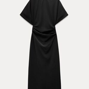 Zara Black Maxi Dress NWT